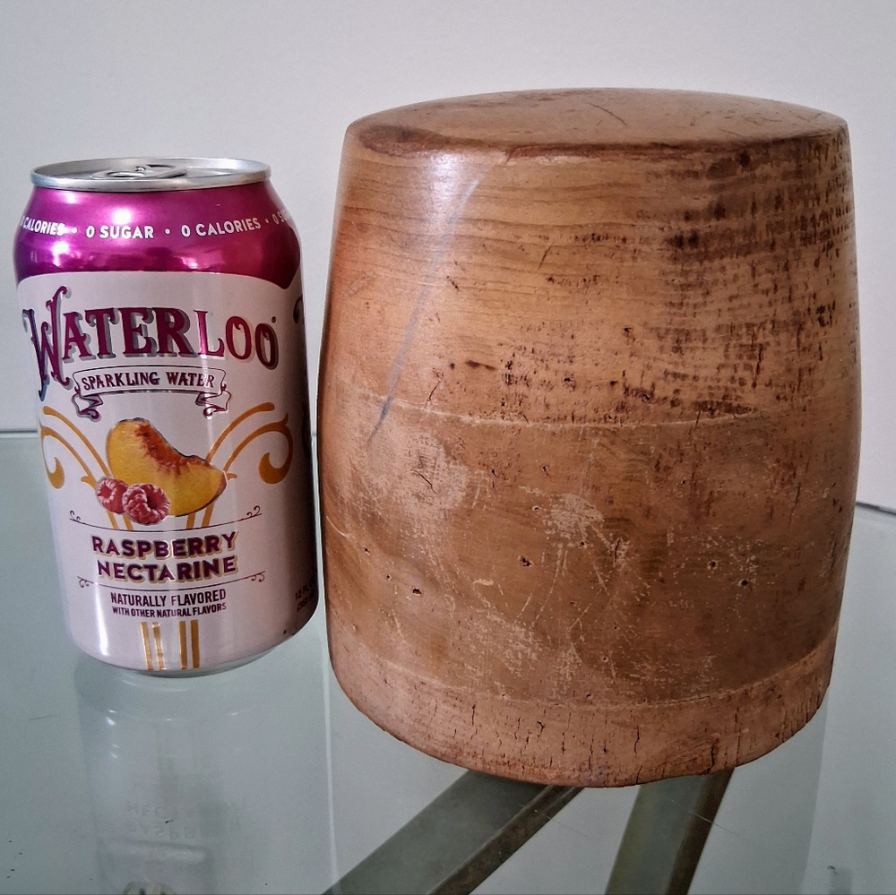 Vintage Wood Millinery Hat Form